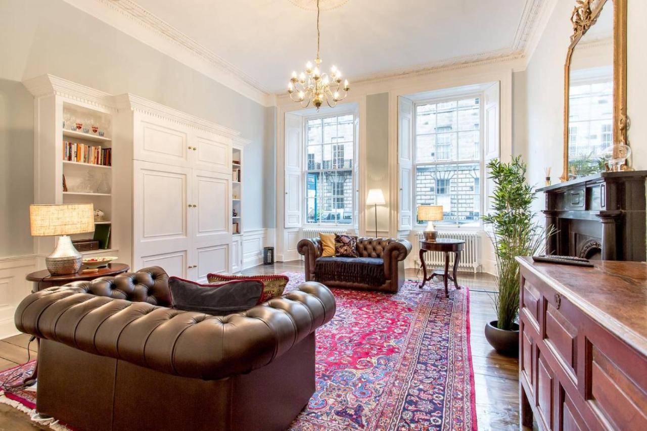 Joivy Converted Flat In Historic Building In New Town 爱丁堡 外观 照片